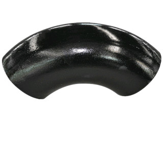 Ansi B16.9 картины черноты локтя трубы стали углерода радиуса 90 градусов длинный